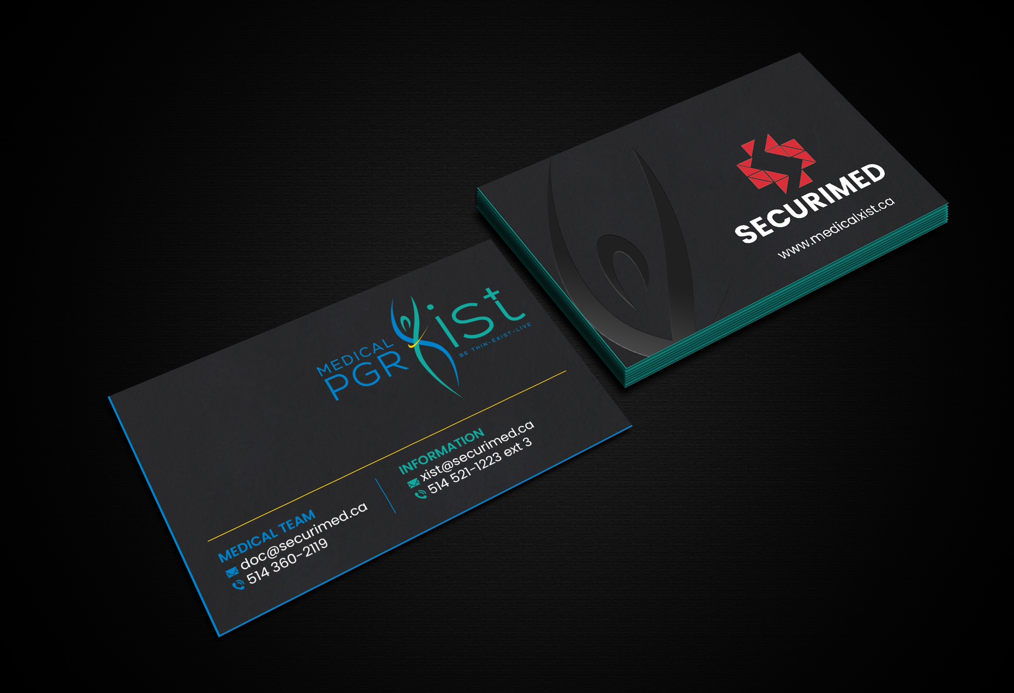 Business Card Design by Creations Box 2015 for SECURIMED | Design #29979754