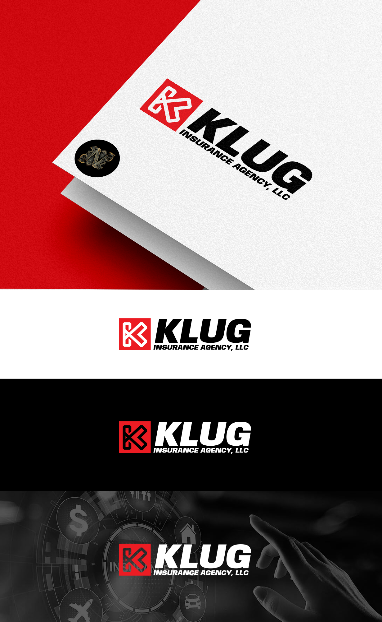 Design de Logo par END™ pour Klug insurance Agency, LLC | Design #29999617