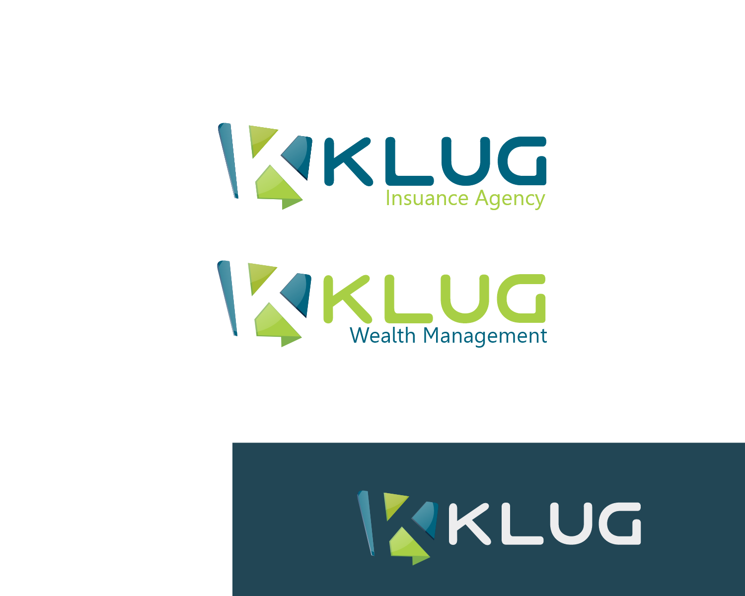 Diseño de Logo por AwesoMind para Klug insurance Agency, LLC | Diseño #30008017