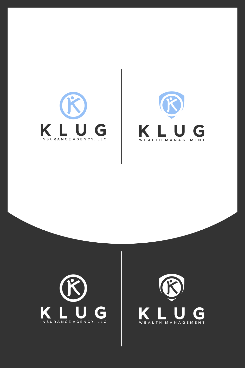 Diseño de Logo por yuki ( yaoki_yukiro ) para Klug insurance Agency, LLC | Diseño #29996589