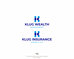 Logo-Design von MBARO für Klug insurance Agency, LLC | Design: #30008614
