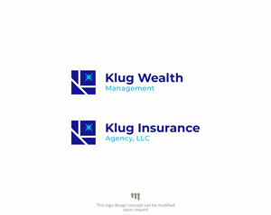 Logo-Design von MBARO für Klug insurance Agency, LLC | Design: #30008776