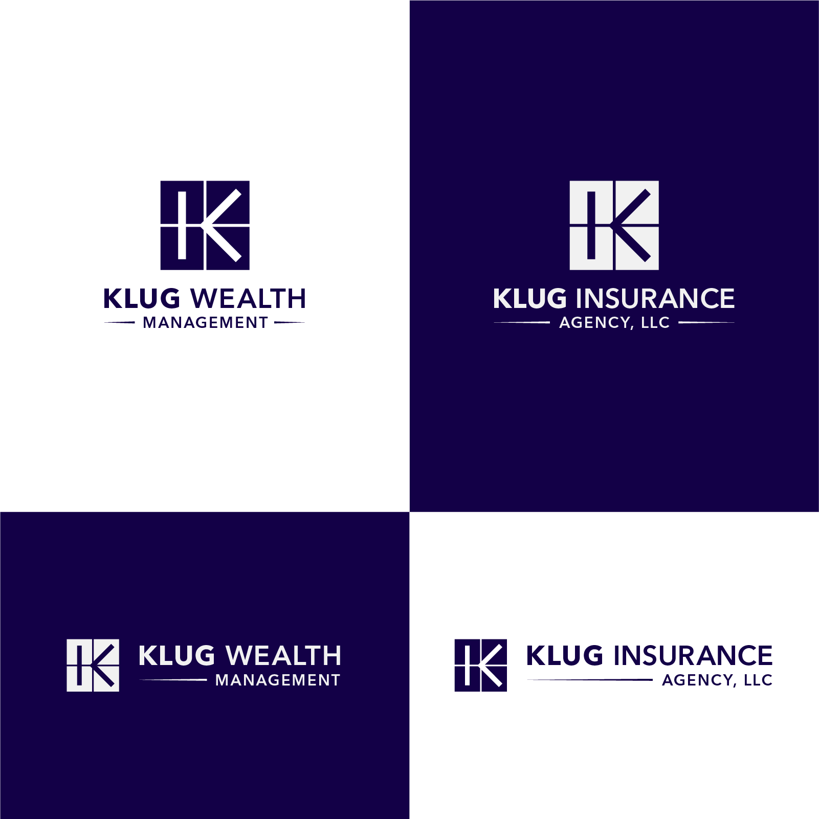 Logo Design by Dynopoint for Klug insurance Agency, LLC | Design #29970555