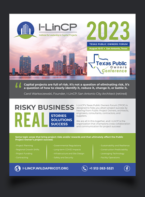 Flyer Design by saurov for I-LinCP | Design #29992388