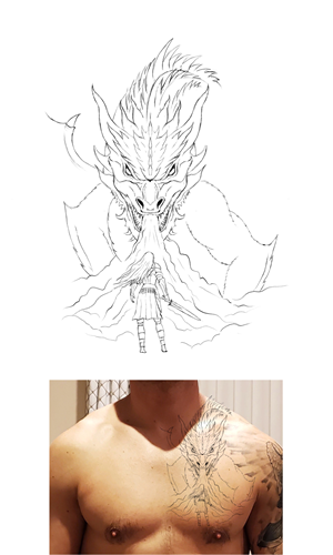 Tattoo Design by ELAMANTS for this project | Design: #30000858