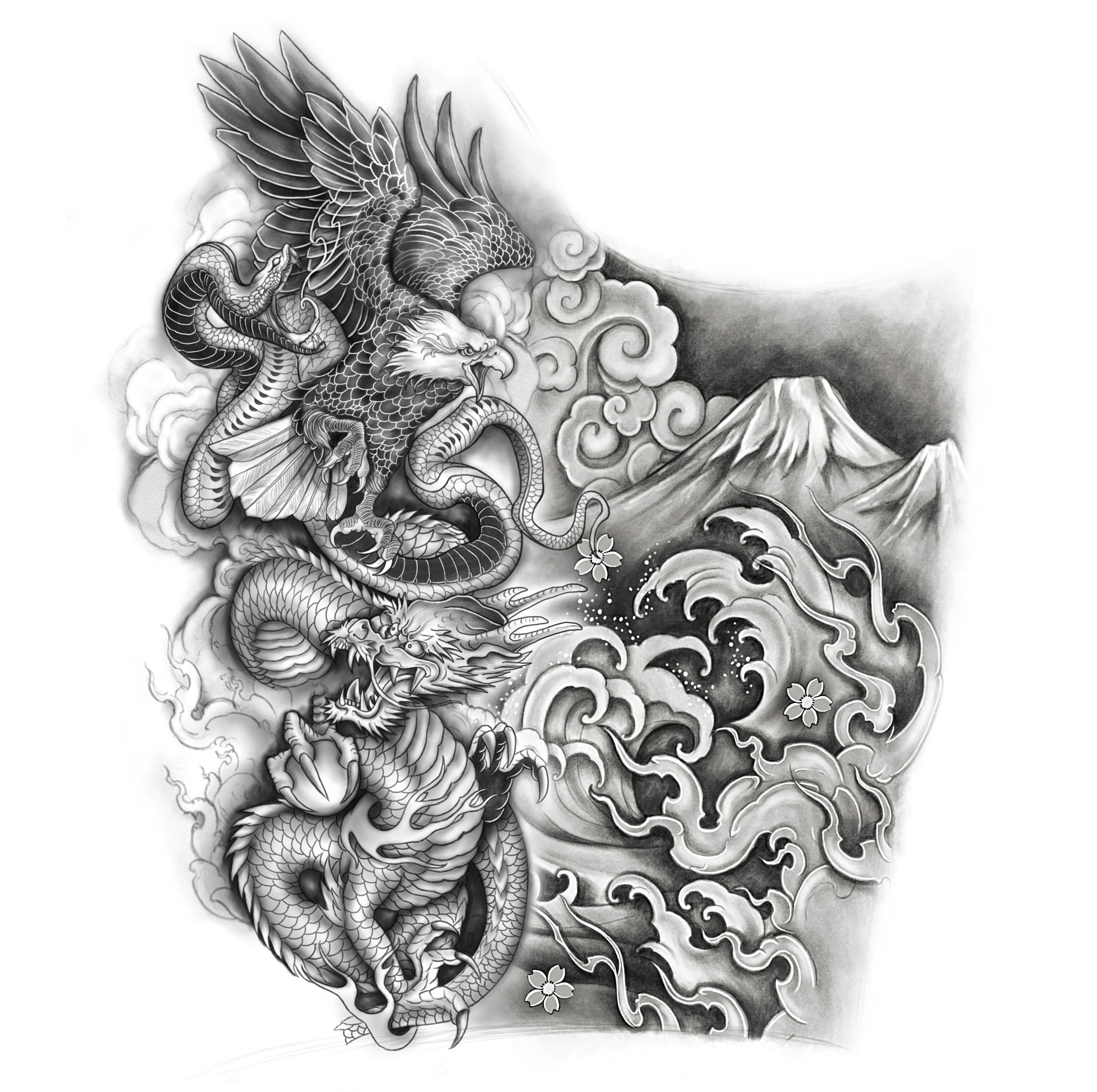 Tattoo Design by Jezzus for this project | Design #30008145