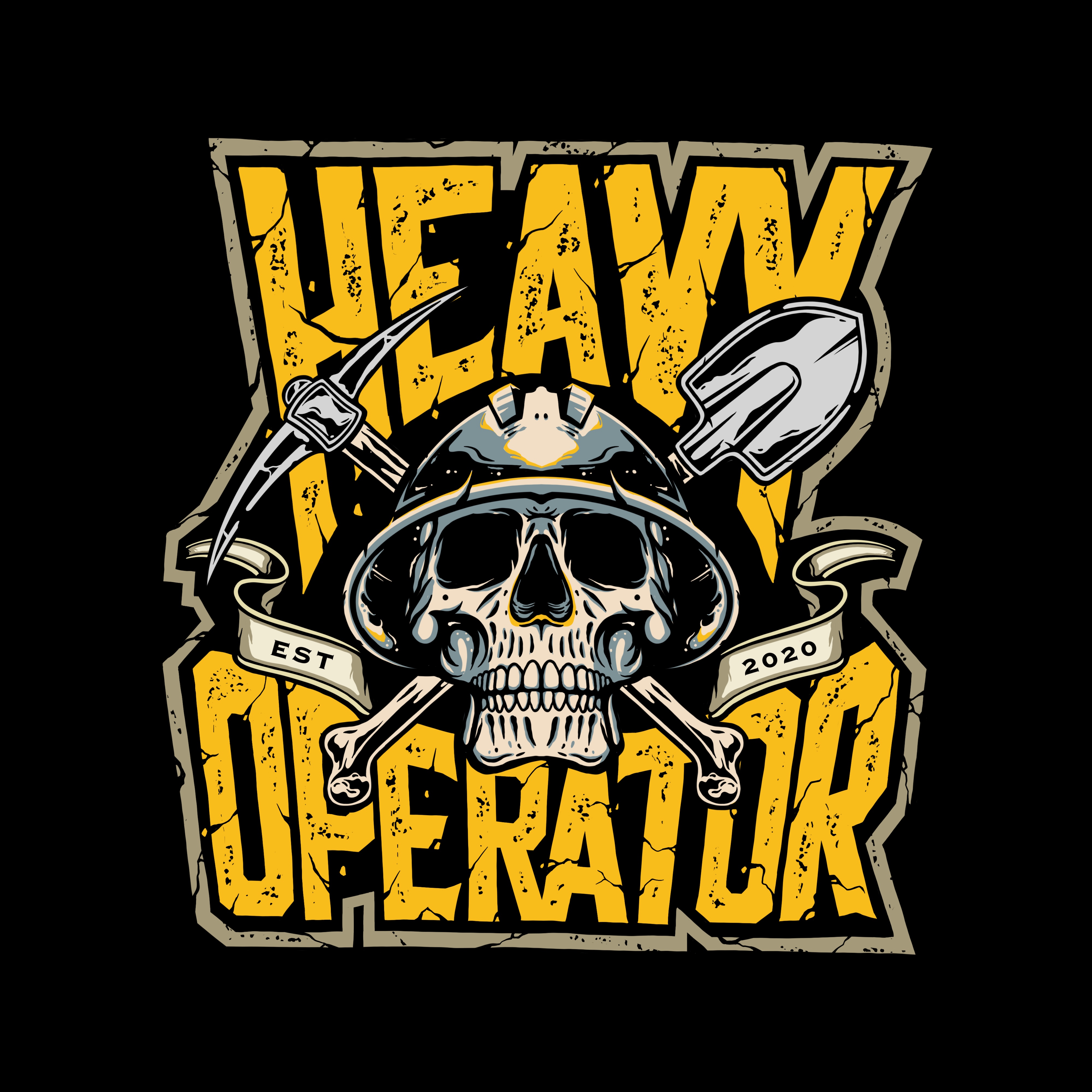 T-shirt Design by Letterdot for Heavy Operator | Design #29996472