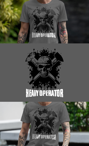 T-shirt Design by GLDesigns for Heavy Operator | Design: #29974361