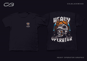 T-shirt Design by Col 3 for Heavy Operator | Design: #29980864