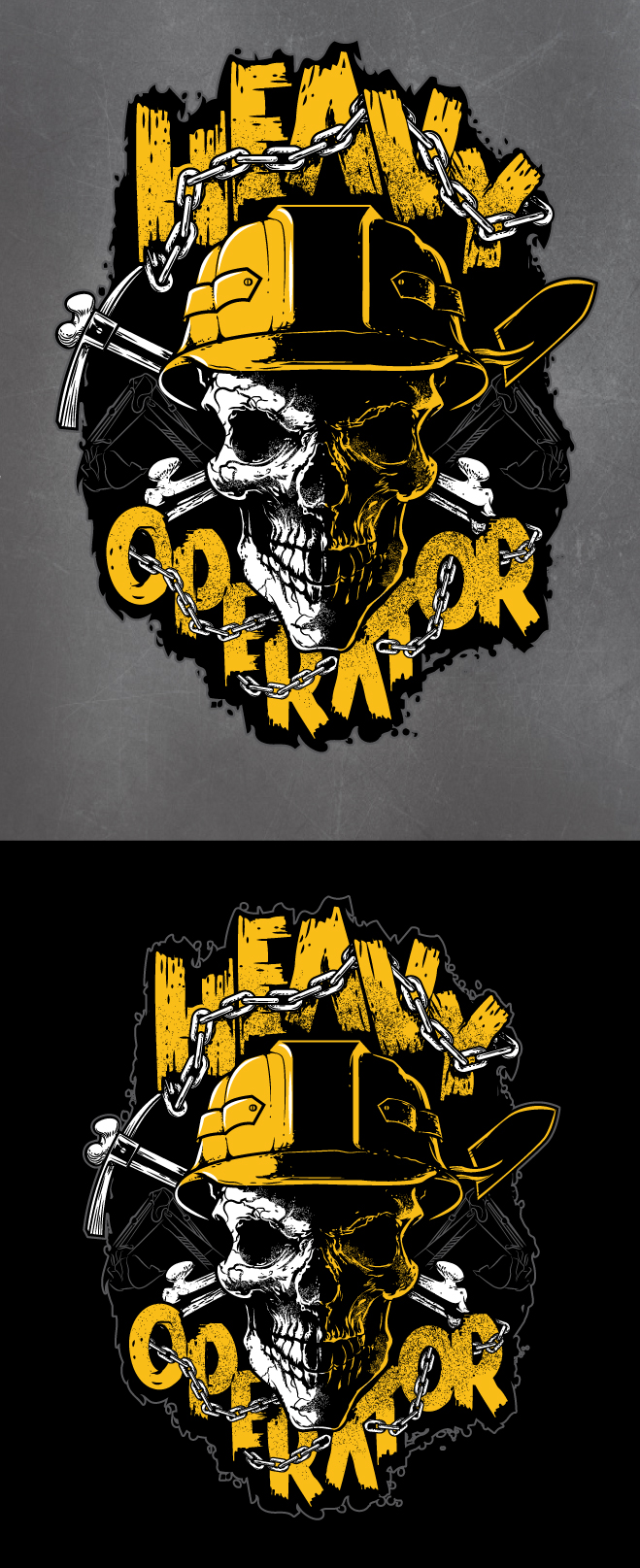 T-shirt Design by ally designs for Heavy Operator | Design #29973367
