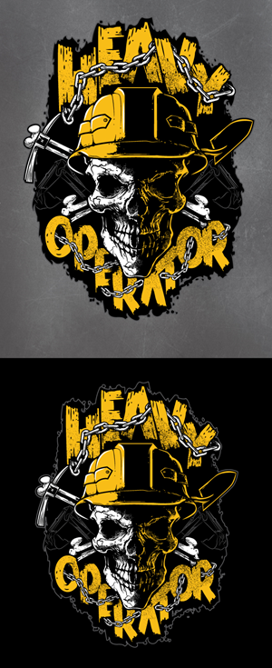 T-shirt Design by ally designs for Heavy Operator | Design #29973367