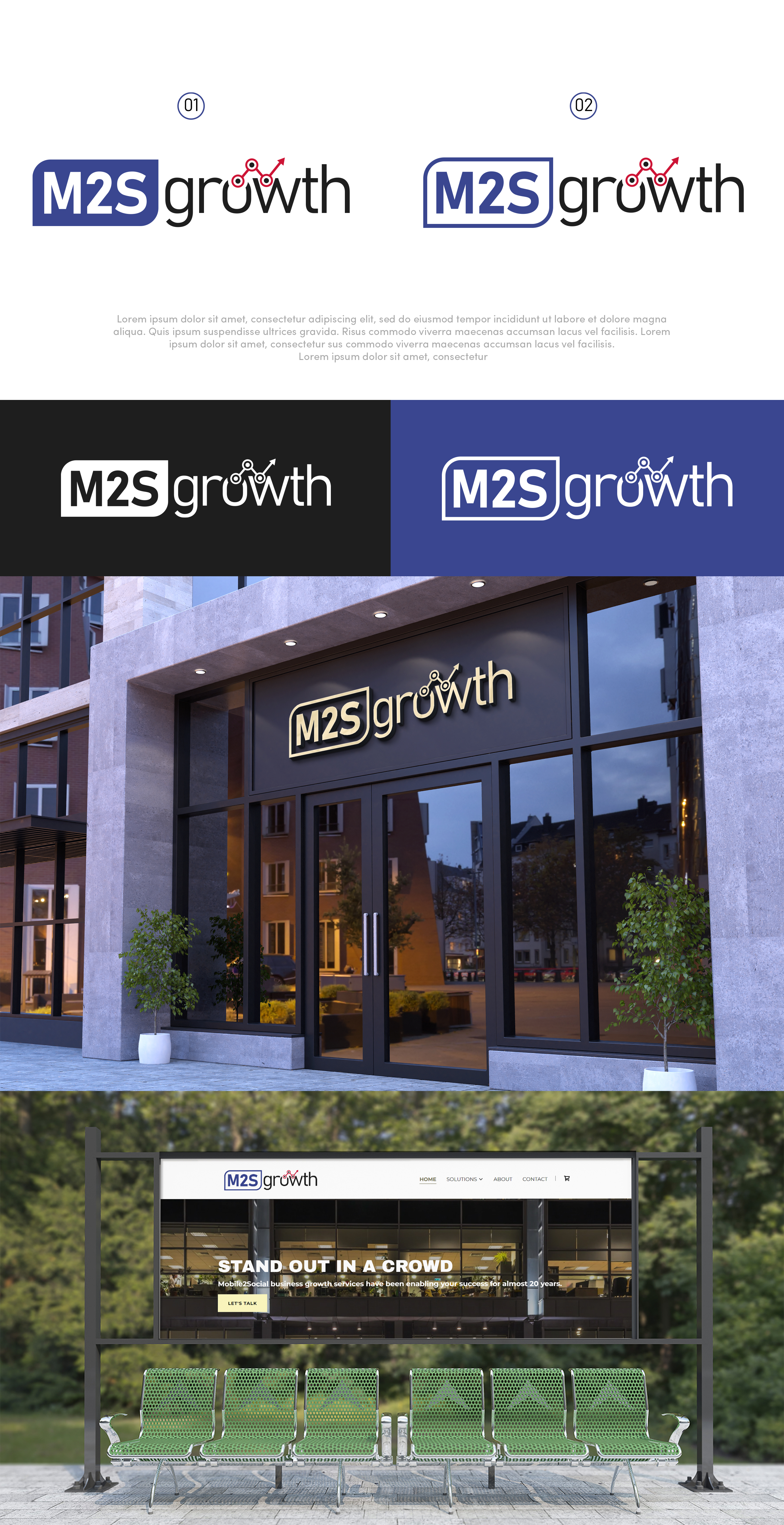 Logo Design by Design Athics for Mobile2Social  | Design #29990548