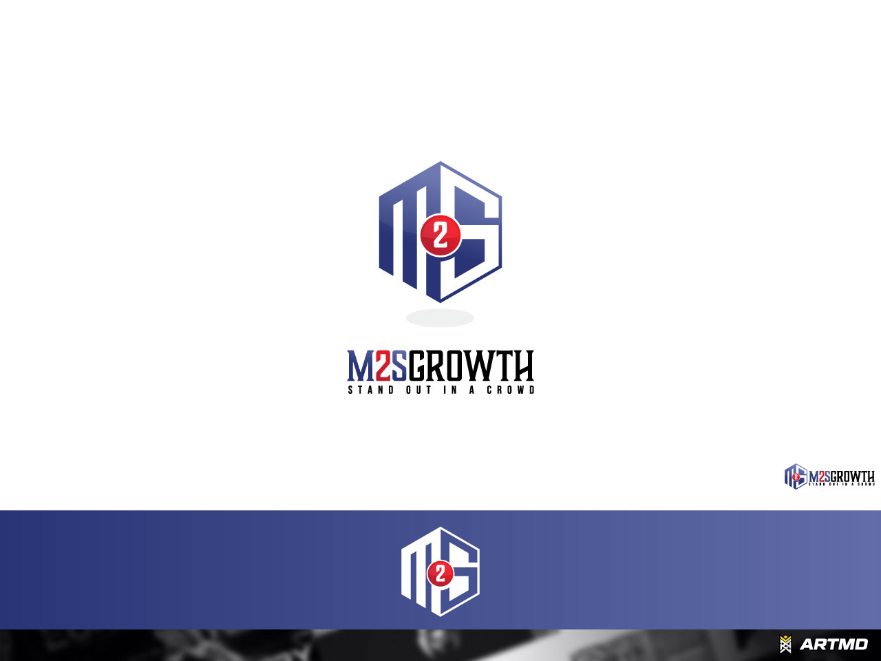 Logo Design by ARTMD for Mobile2Social  | Design #29972767