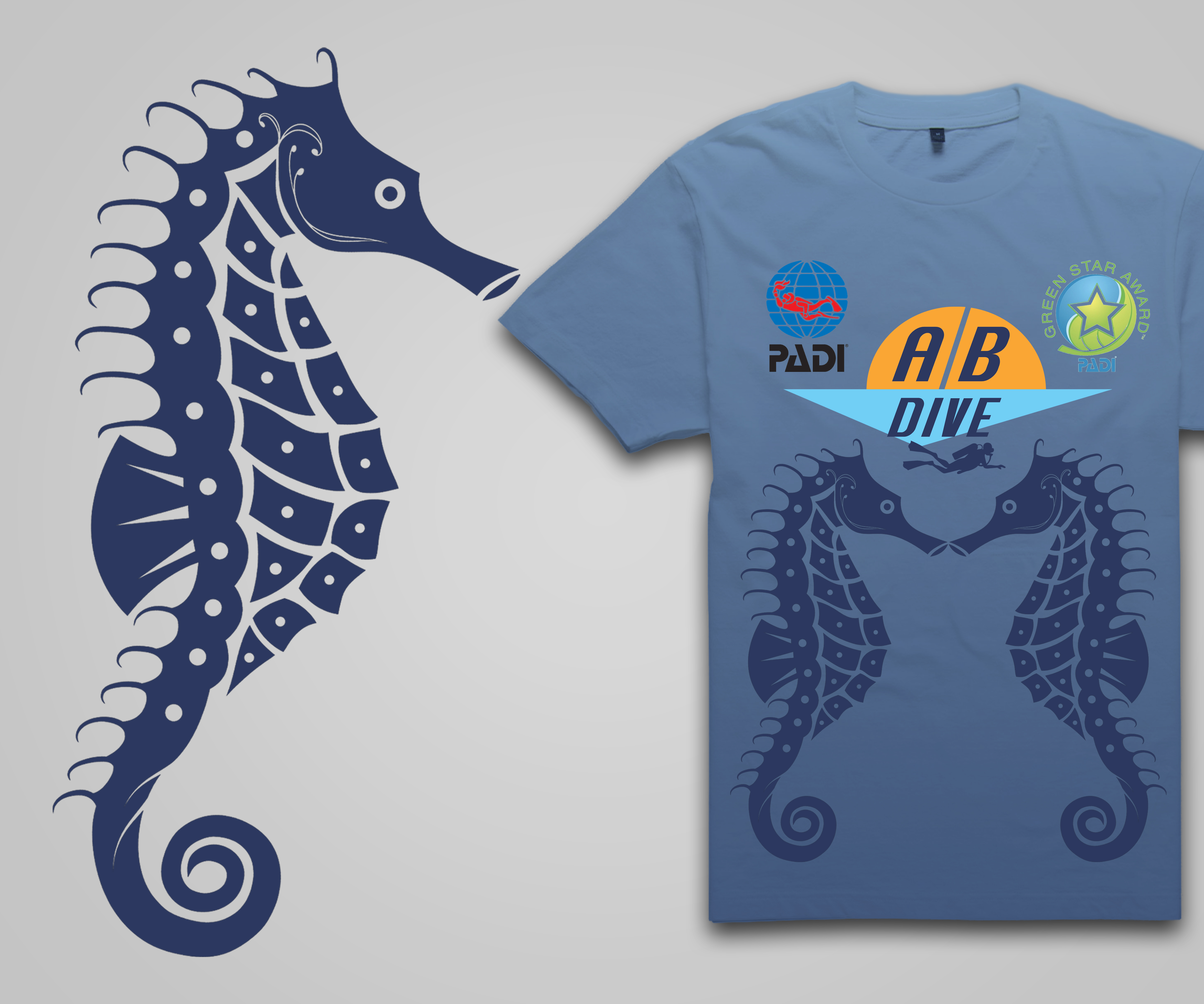 T-shirt Design by Wiratarart for AB Dive | Design #29988513