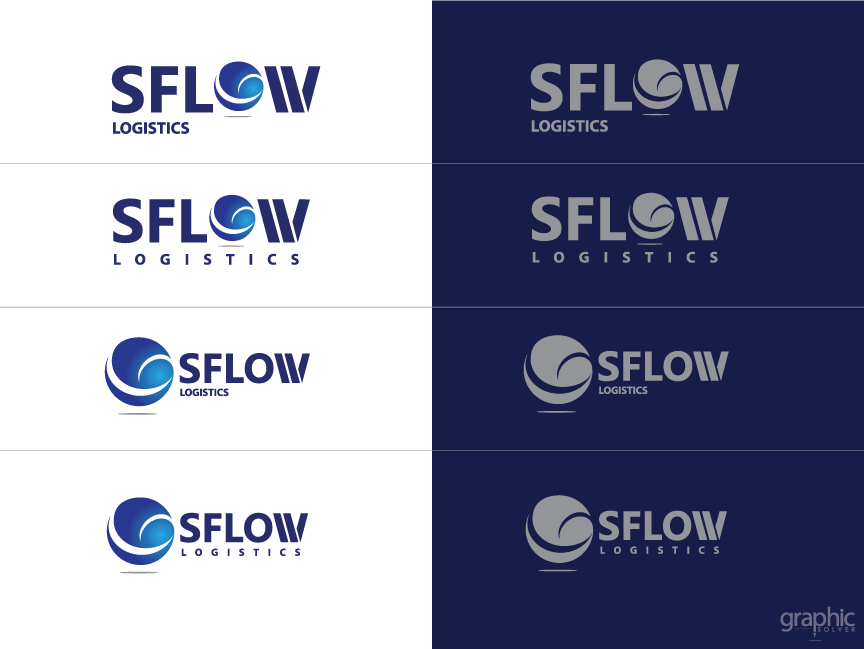 Logo-Design von GraphicSolver für SFLOW Logistics | Design #3209441