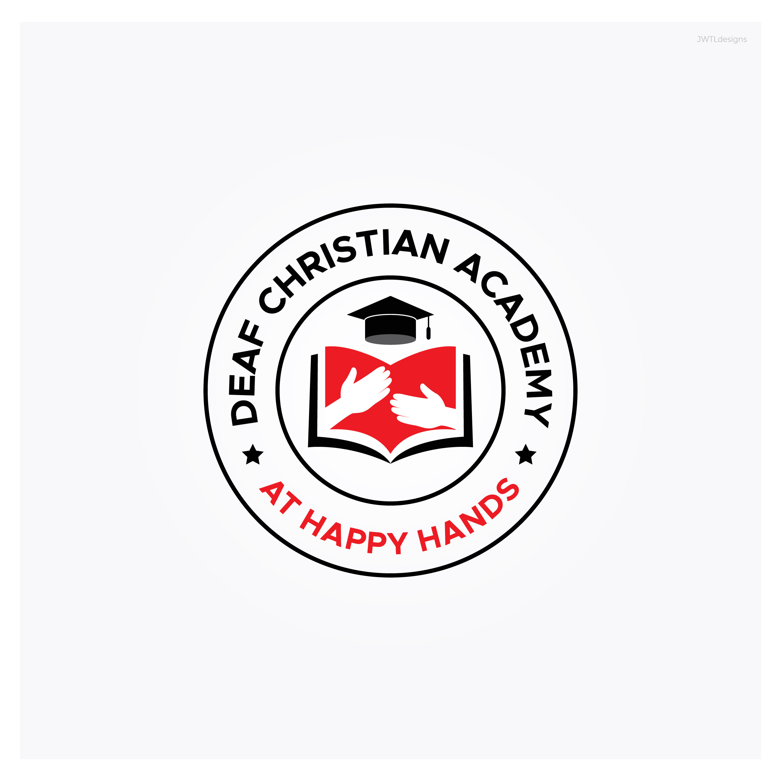 Logo-Design von JWTL für Happy Hands Education Center | Design #29998468