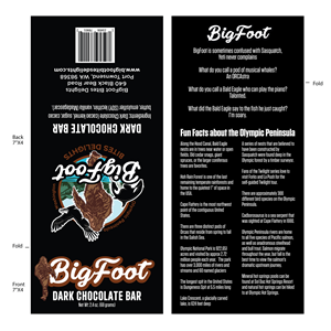 Diseño de Empaque por Sergio Coelho para BigFoot Bites Delights | Diseño: #29974978