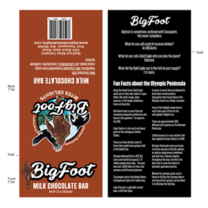 Diseño de Empaque por Sergio Coelho para BigFoot Bites Delights | Diseño: #29980575