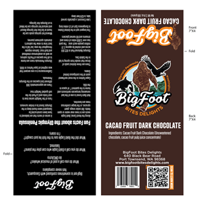 Diseño de Empaque por Sergio Coelho para BigFoot Bites Delights | Diseño: #29981419