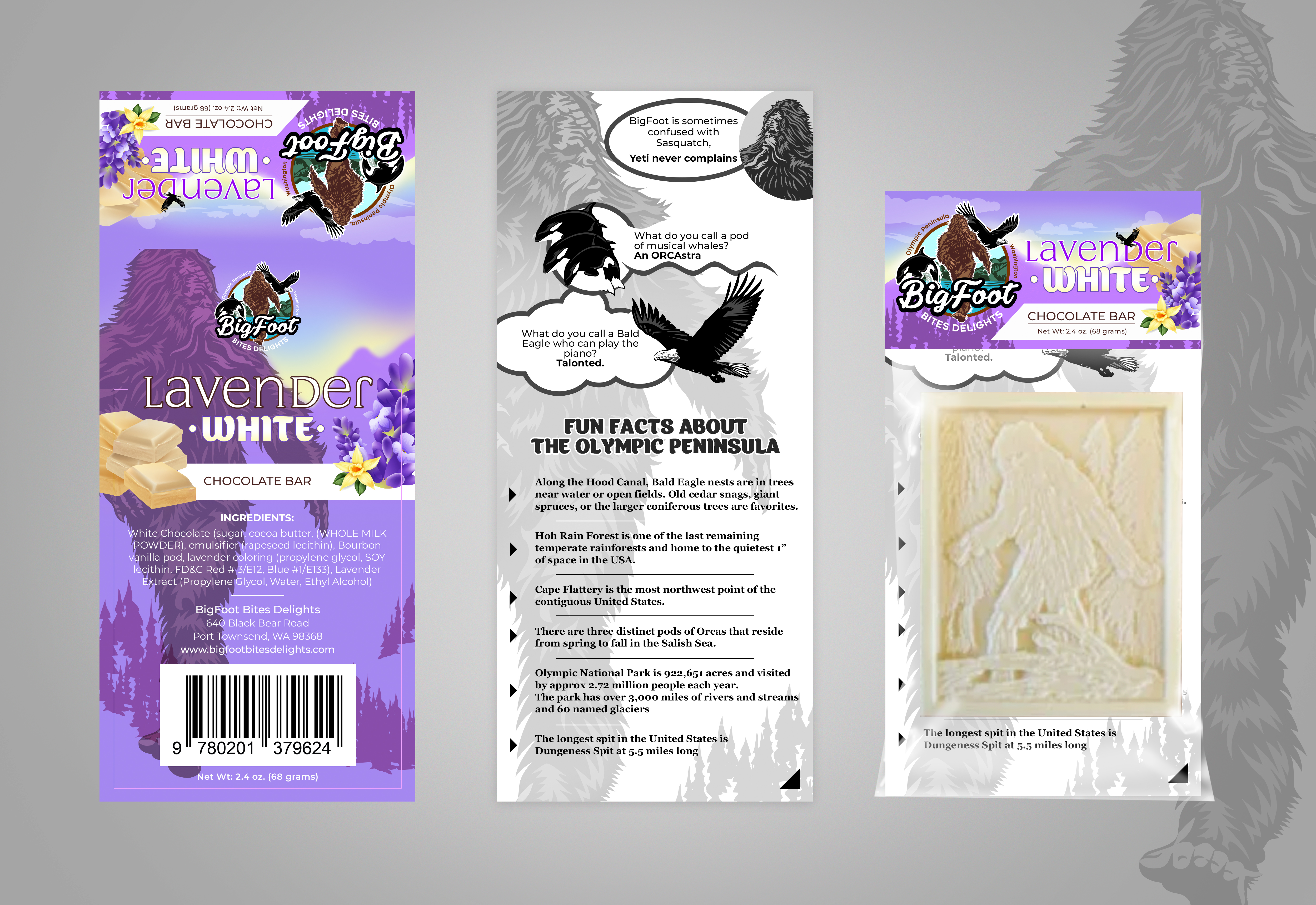 Diseño de Empaque por Victor_pro para BigFoot Bites Delights | Diseño #30051069