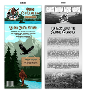 Diseño de Empaque por SAI DESIGNS para BigFoot Bites Delights | Diseño: #30012588