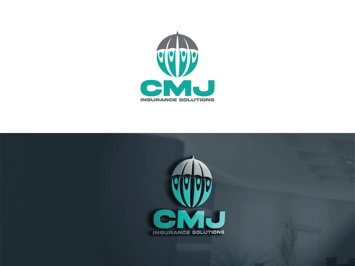 Diseño de Logo por 439 Creations para CMJ Insurance Solutions | Diseño #29974964