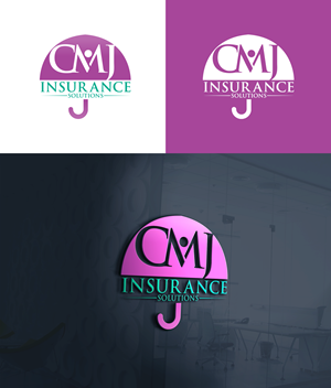 Logo Design by RA-bica for CMJ Insurance Solutions | Design: #29977259