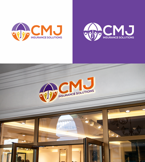 Logo Design by RA-bica for CMJ Insurance Solutions | Design: #29977260