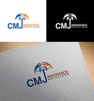 Logo Design by RA-bica for CMJ Insurance Solutions | Design: #29979199