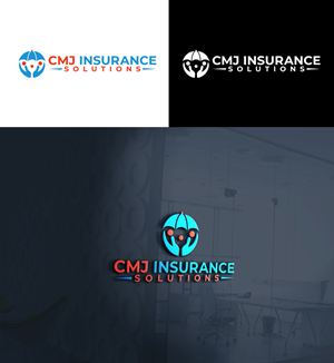 Logo Design by RA-bica for CMJ Insurance Solutions | Design: #29979200