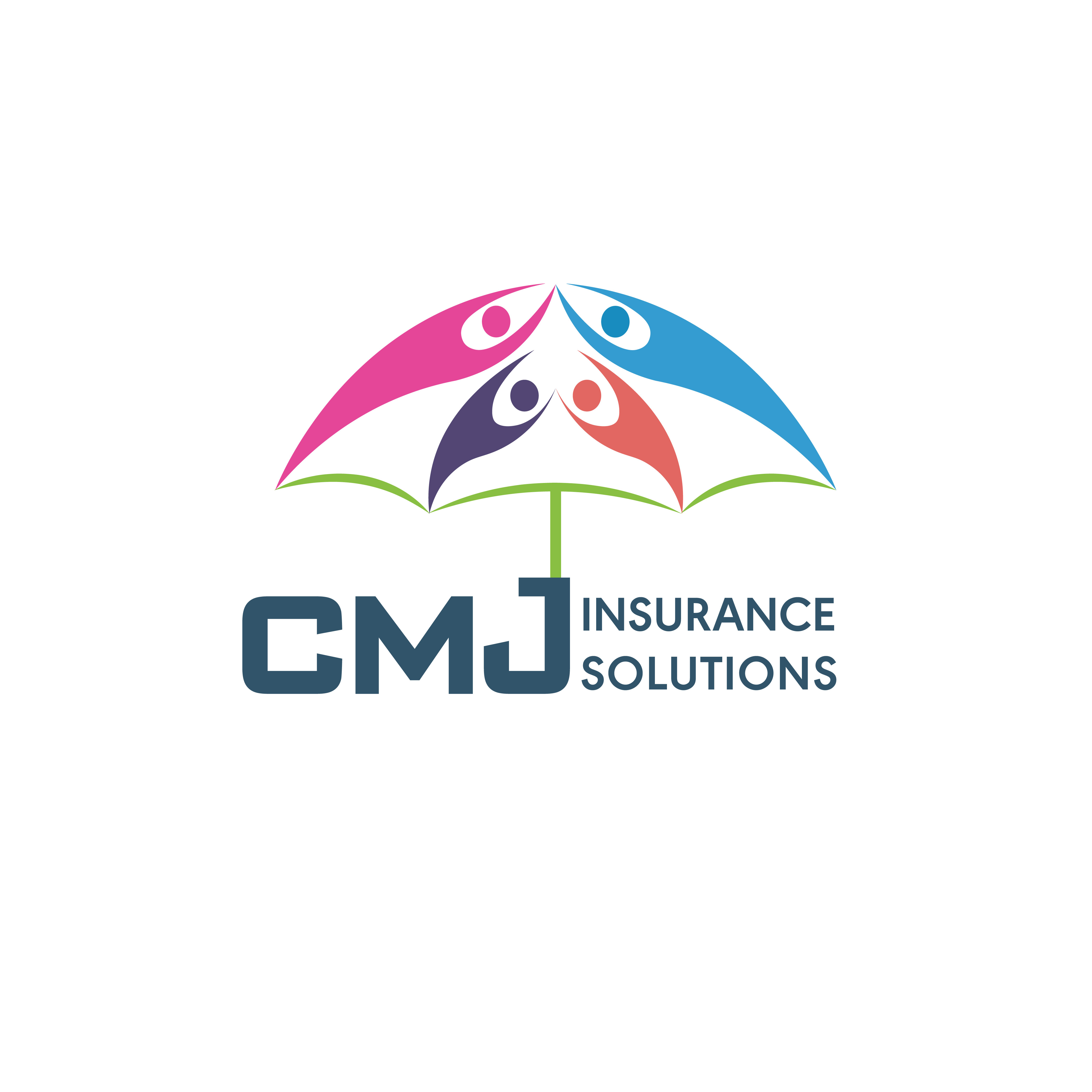 Logo Design by Johnny@ for CMJ Insurance Solutions | Design #29978893