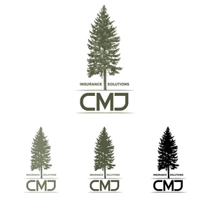 Logo Design by Carolina Montoya for CMJ Insurance Solutions | Design: #29981336