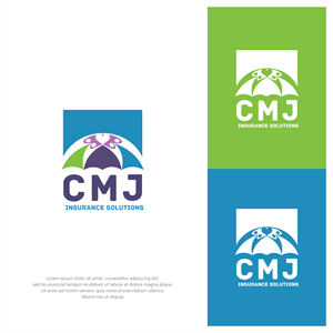 Logo Design by ThiagoB for CMJ Insurance Solutions | Design: #29974929