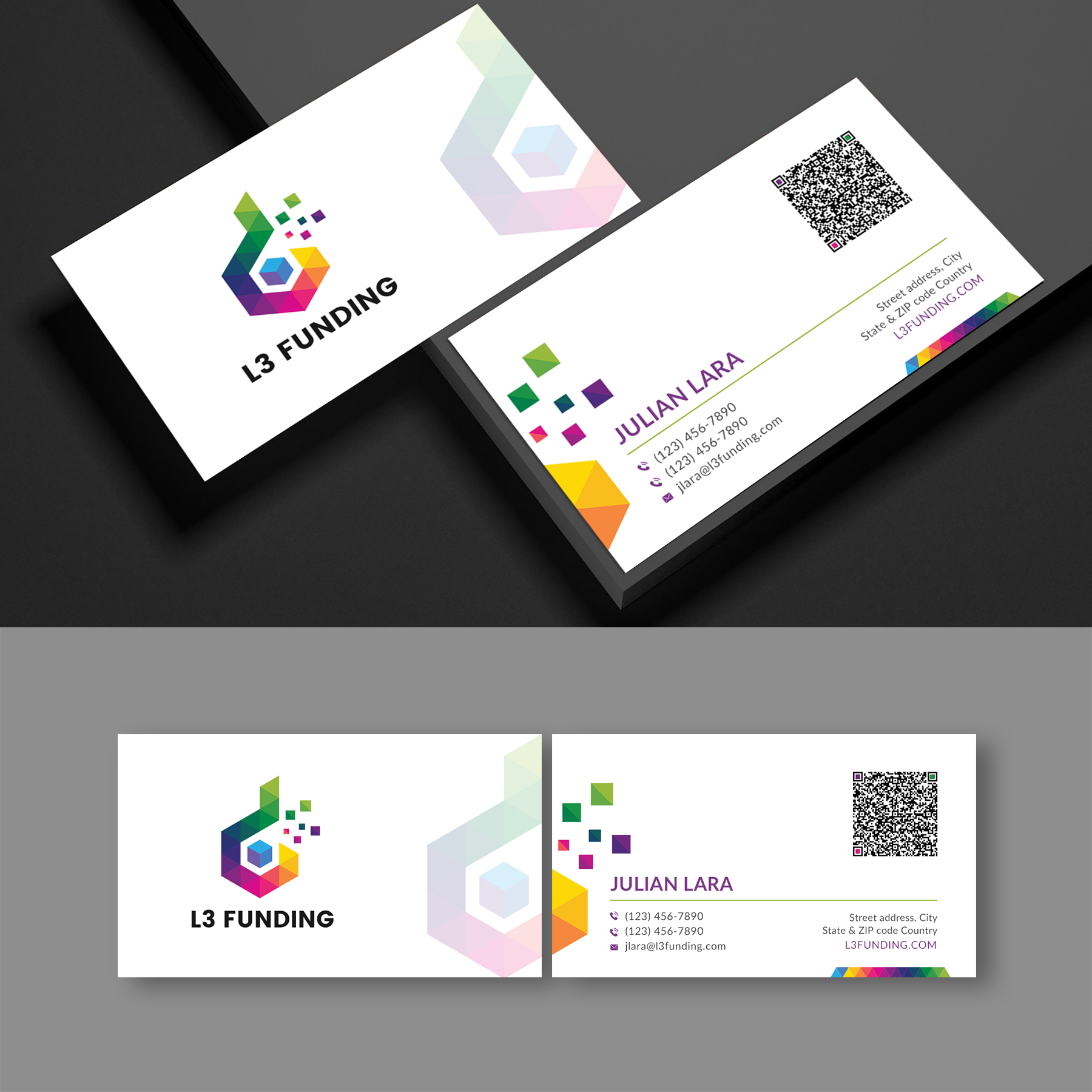 Business Card Design by Sun Moon Graphic Designer for this project | Design #29976588