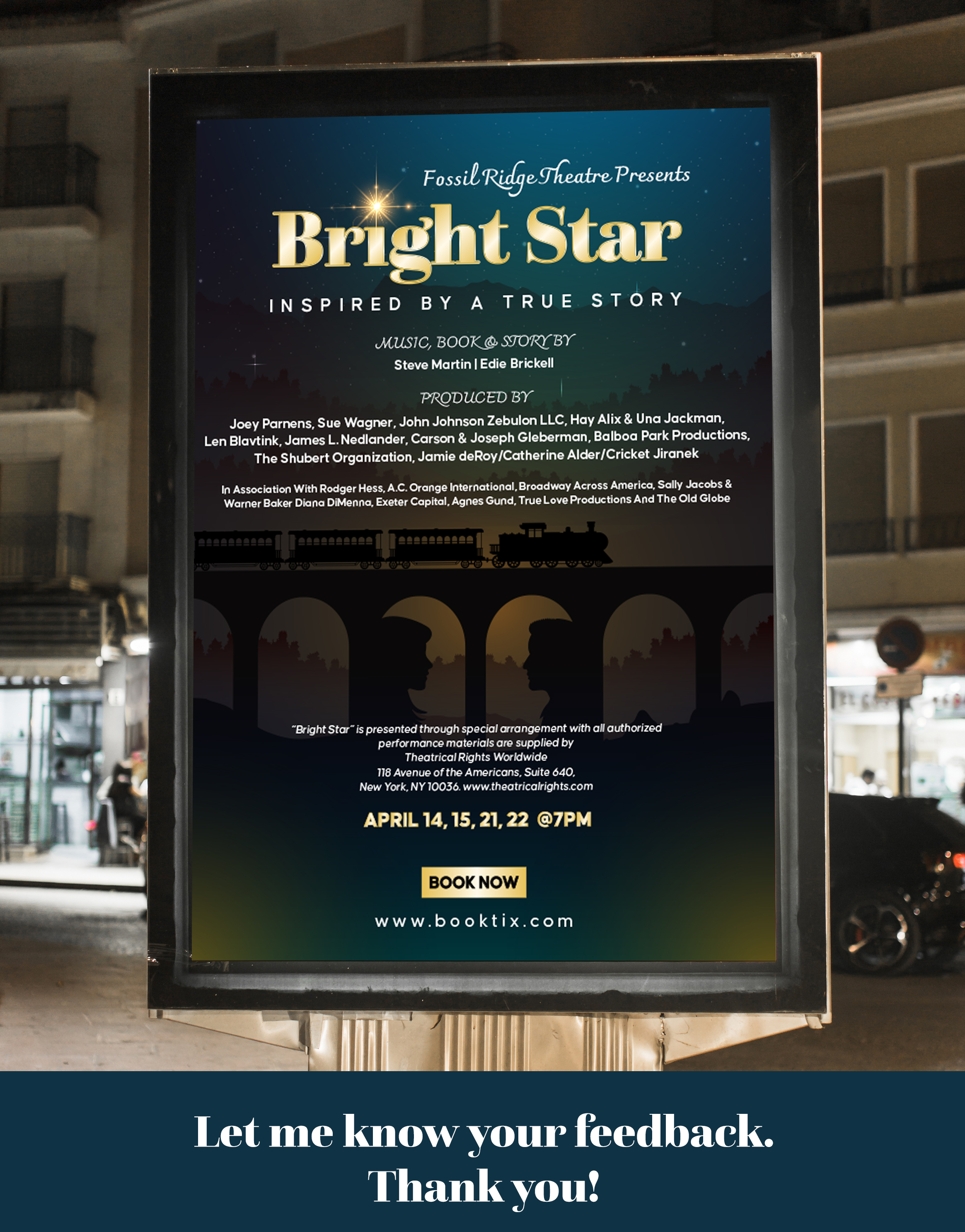 Poster Design by Jeewz for Fossil Ridge High School | Design #29989038