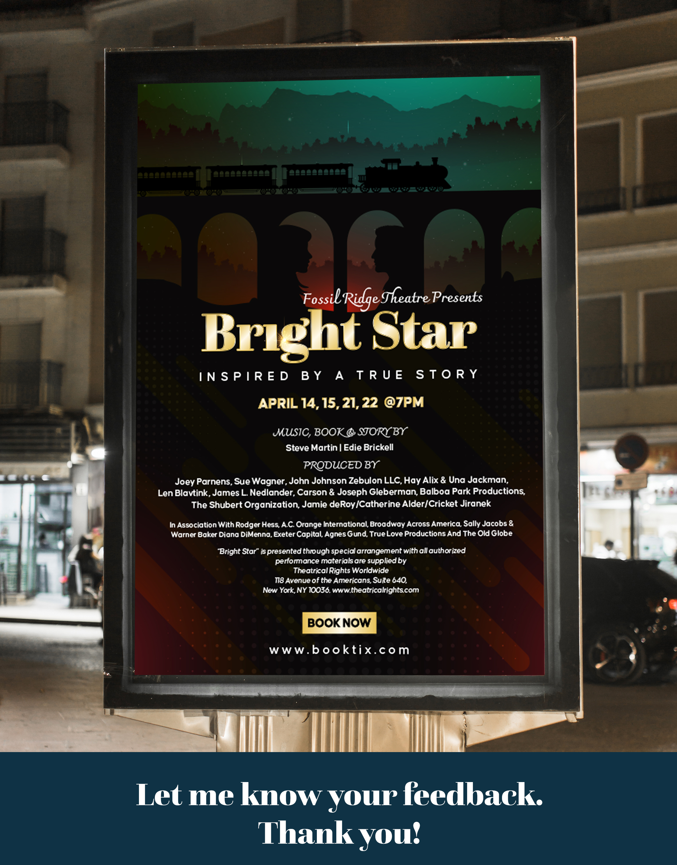 Poster Design by Jeewz for Fossil Ridge High School | Design #29989936