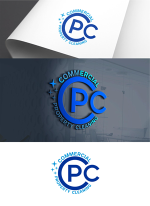 Logo Design by SastrovariuZ for Commercial Property Cleaning | Design: #29976203