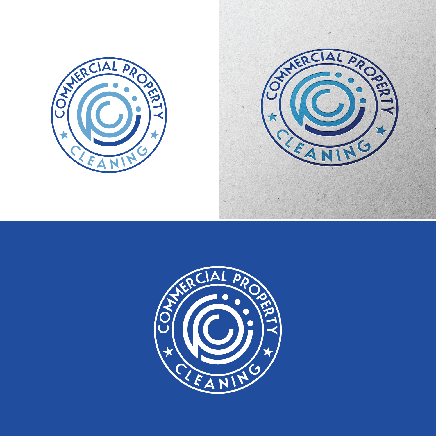 Logo Design by Revolt Team for Commercial Property Cleaning | Design #29978999