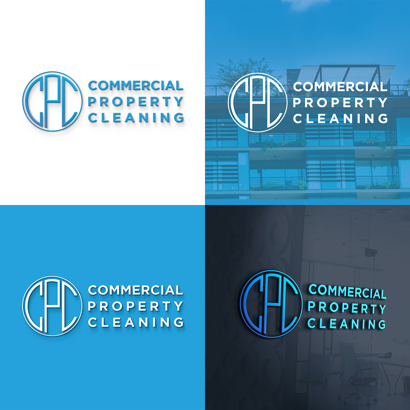 Logo Design by MAwais1892 for Commercial Property Cleaning | Design #29986662