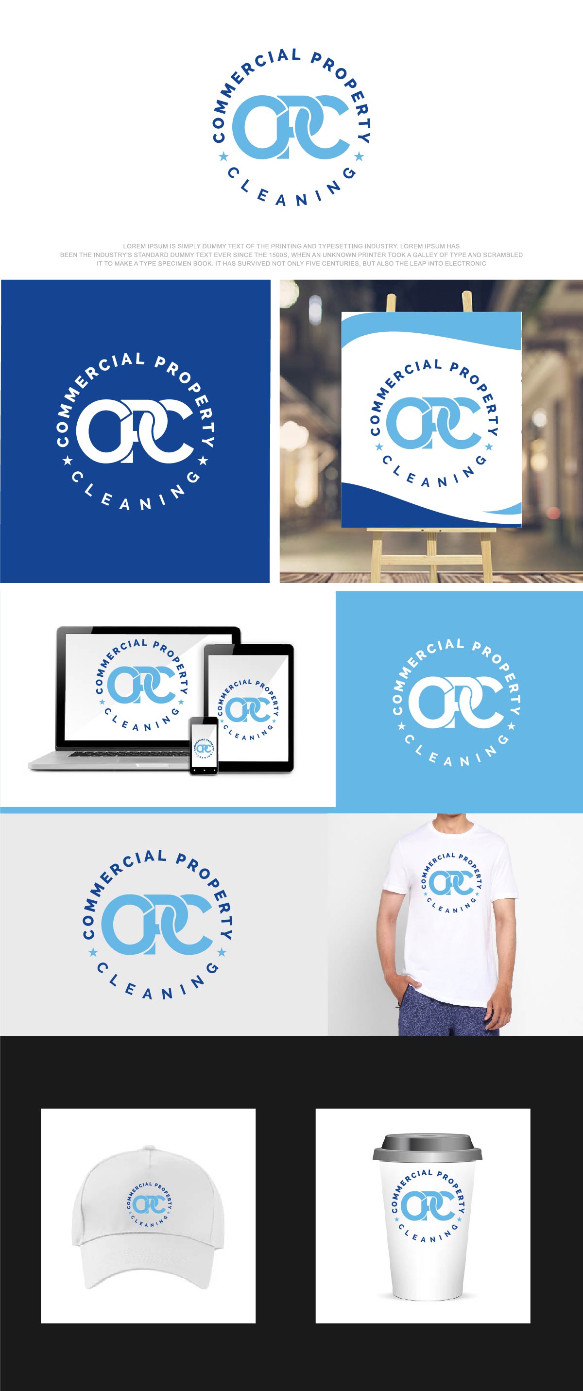 Logo Design by fly  design for Commercial Property Cleaning | Design #29977851