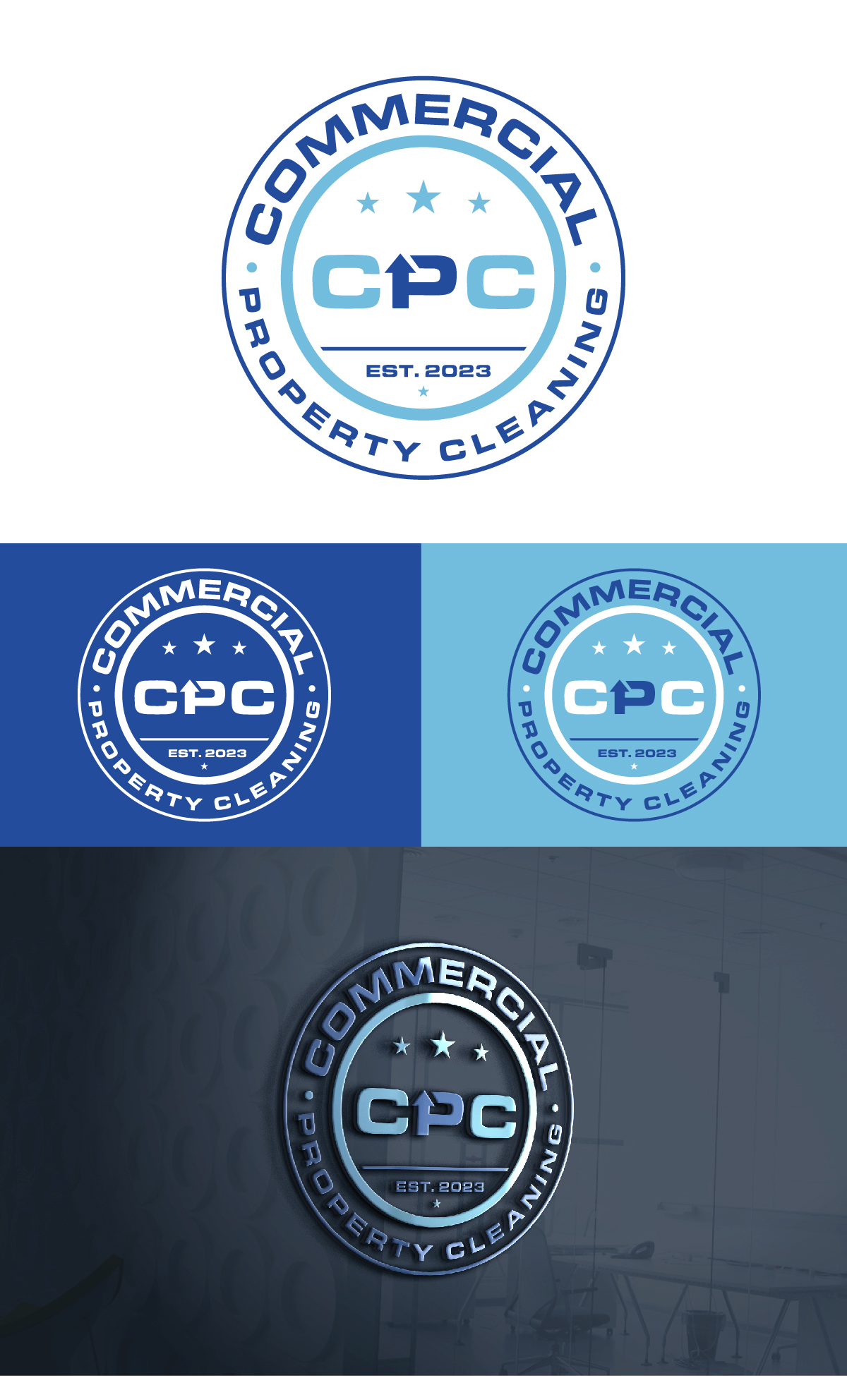 Logo Design by DesignLima for Commercial Property Cleaning | Design #29978471