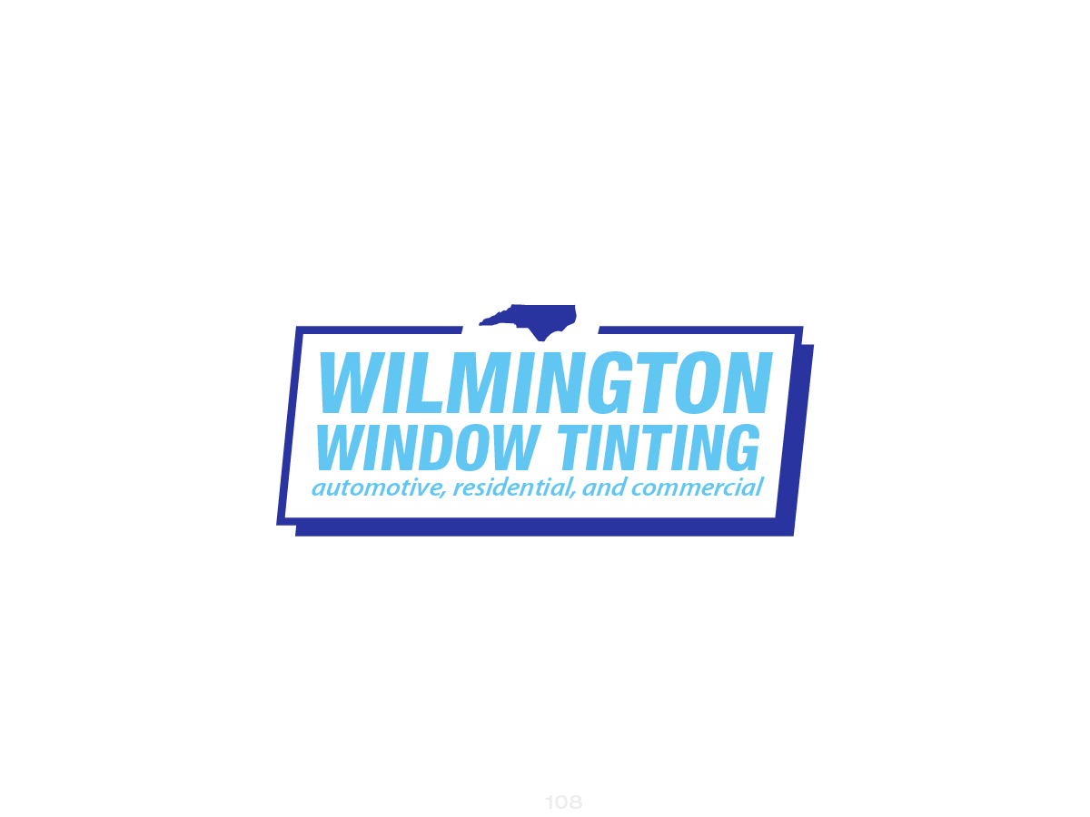 Logo Design by Caribu inc for Wilmington window tinting | Design #30034564