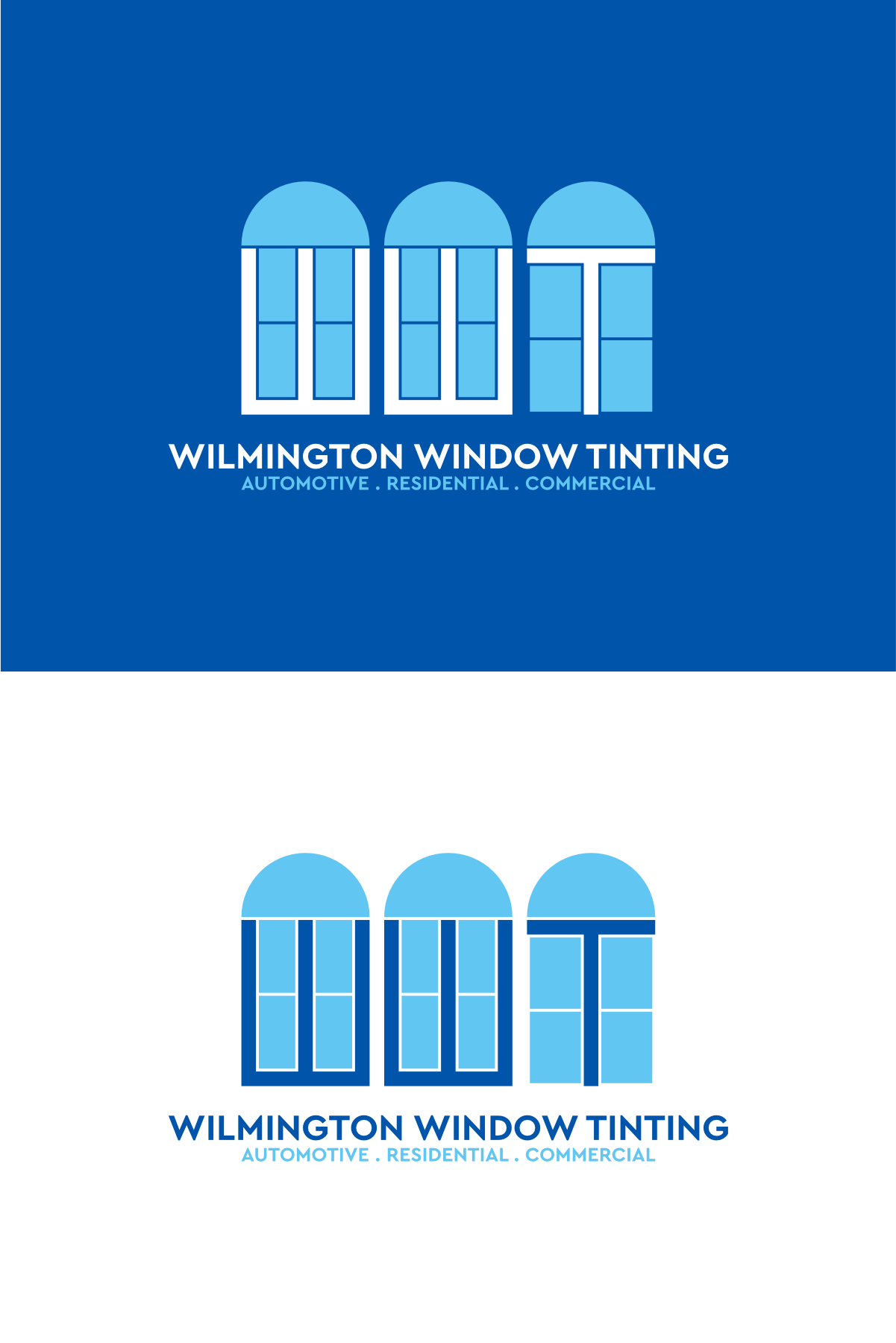 Diseño de Logo por Clego para Wilmington window tinting | Diseño #29998483