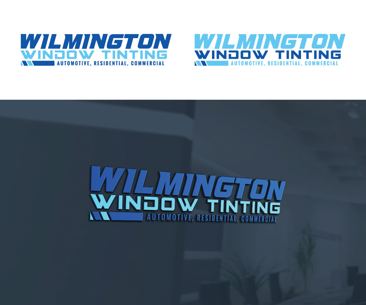 Logo Design by Srk pix!14 for Wilmington window tinting | Design #30003217