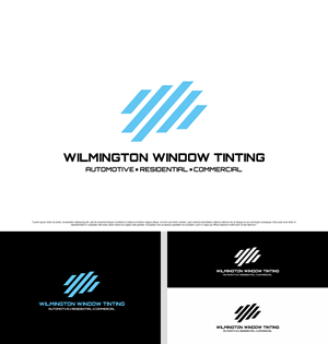 Logo Design by saesean for Wilmington window tinting | Design: #30002473