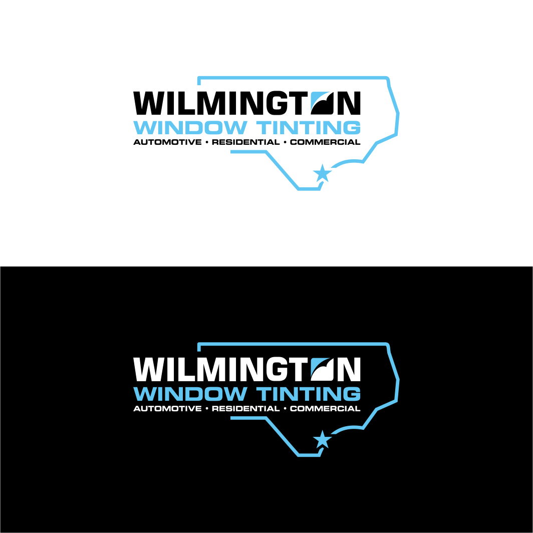 Logo Design by Danil Iswandi for Wilmington window tinting | Design: #30026114