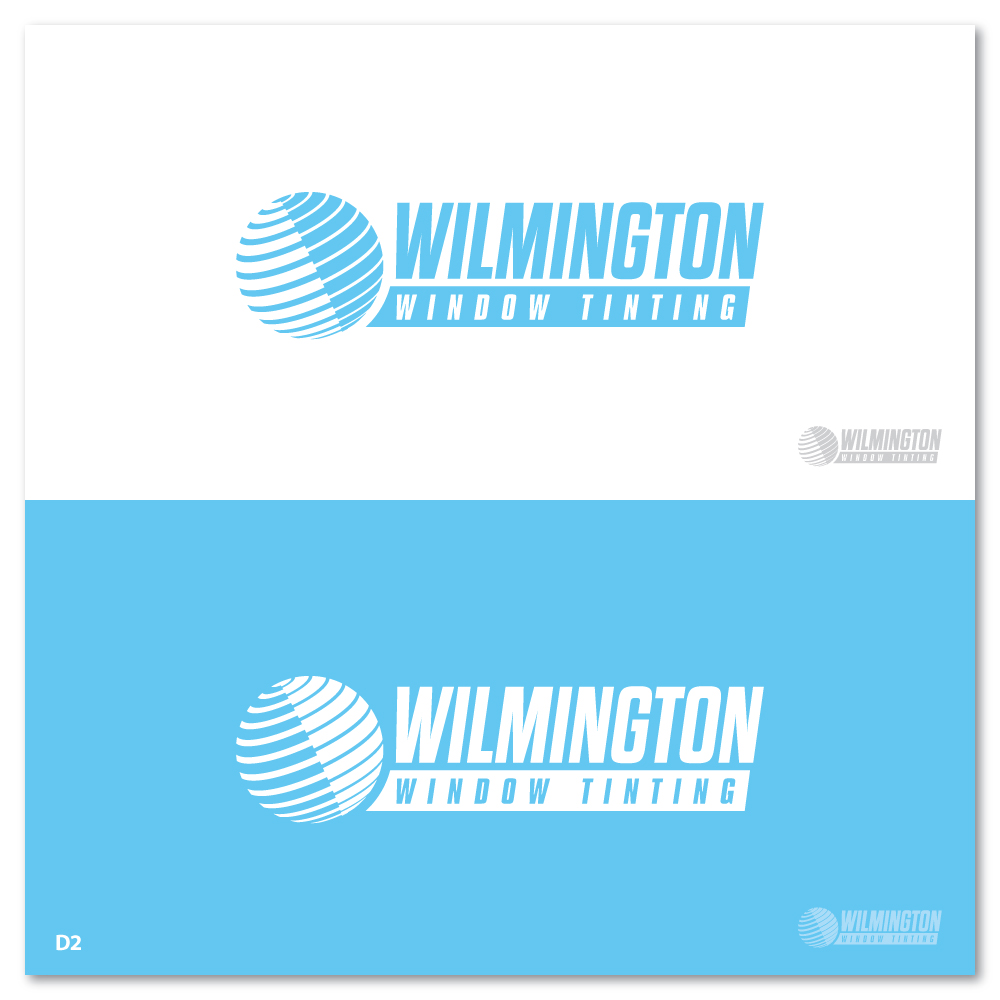 Logo Design by Sujit Banerjee for Wilmington window tinting | Design #29999053