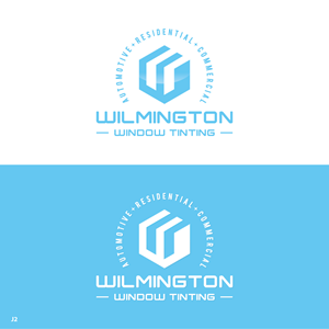 Logo Design by Sujit Banerjee for Wilmington window tinting | Design: #29999055