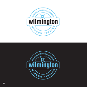Logo Design by Sujit Banerjee for Wilmington window tinting | Design: #29999064