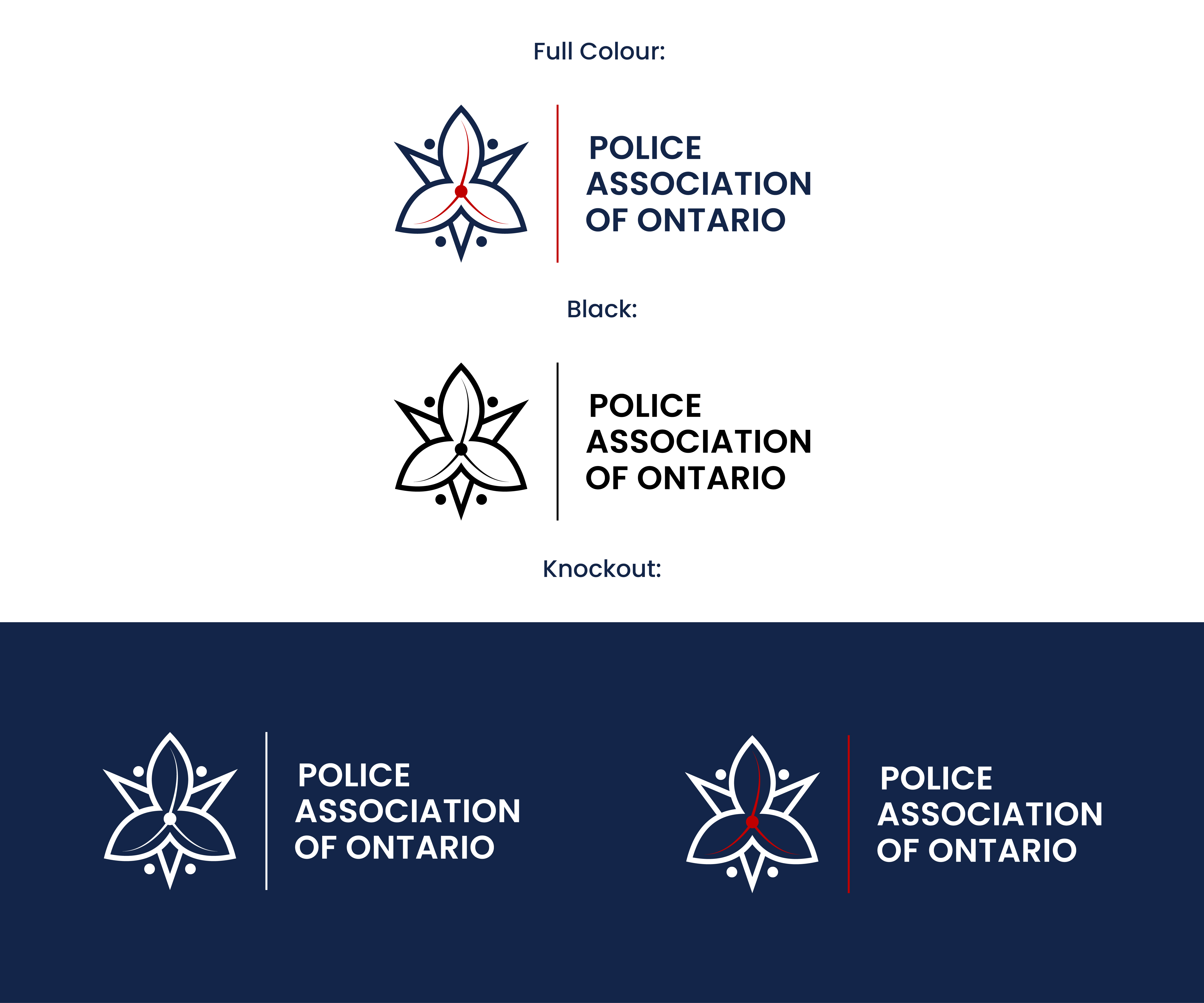 Logo Design by Luthfi1 for Police Association of Ontario | Design #30013525